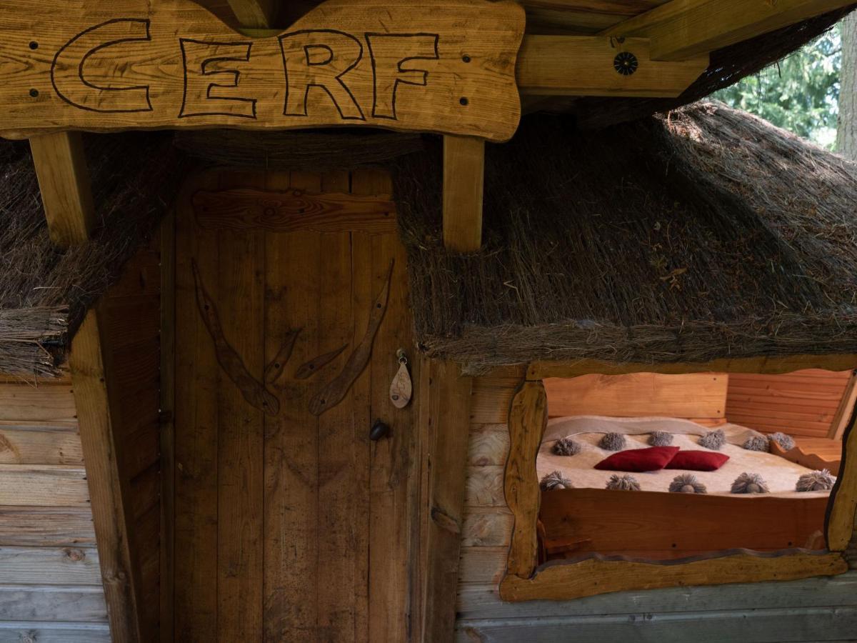 Les Cabanes De Labrousse Saint-Julien-Labrousse Dış mekan fotoğraf